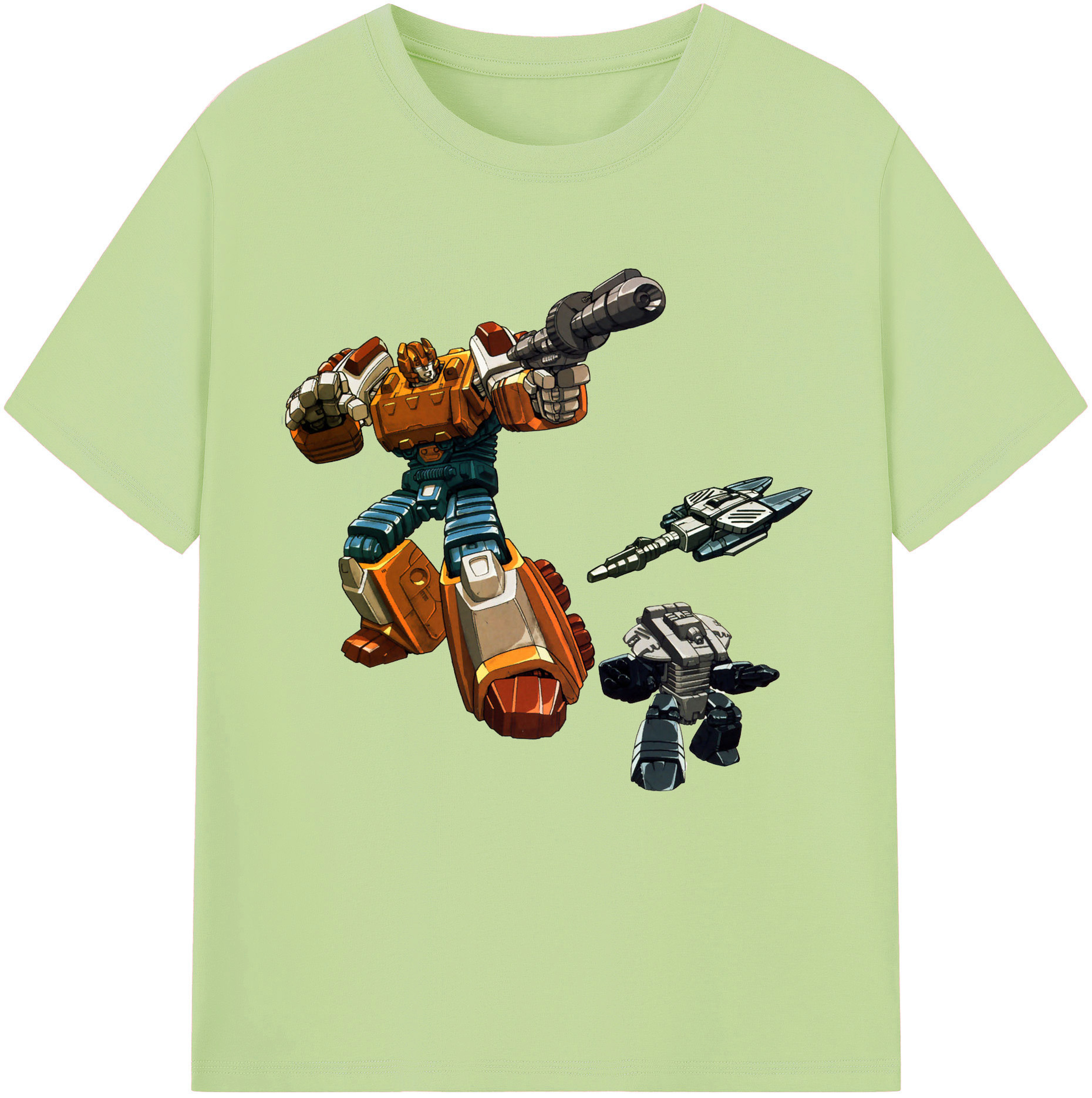 （画像用）  綿100％半袖Tシャツ（フロントプリント）